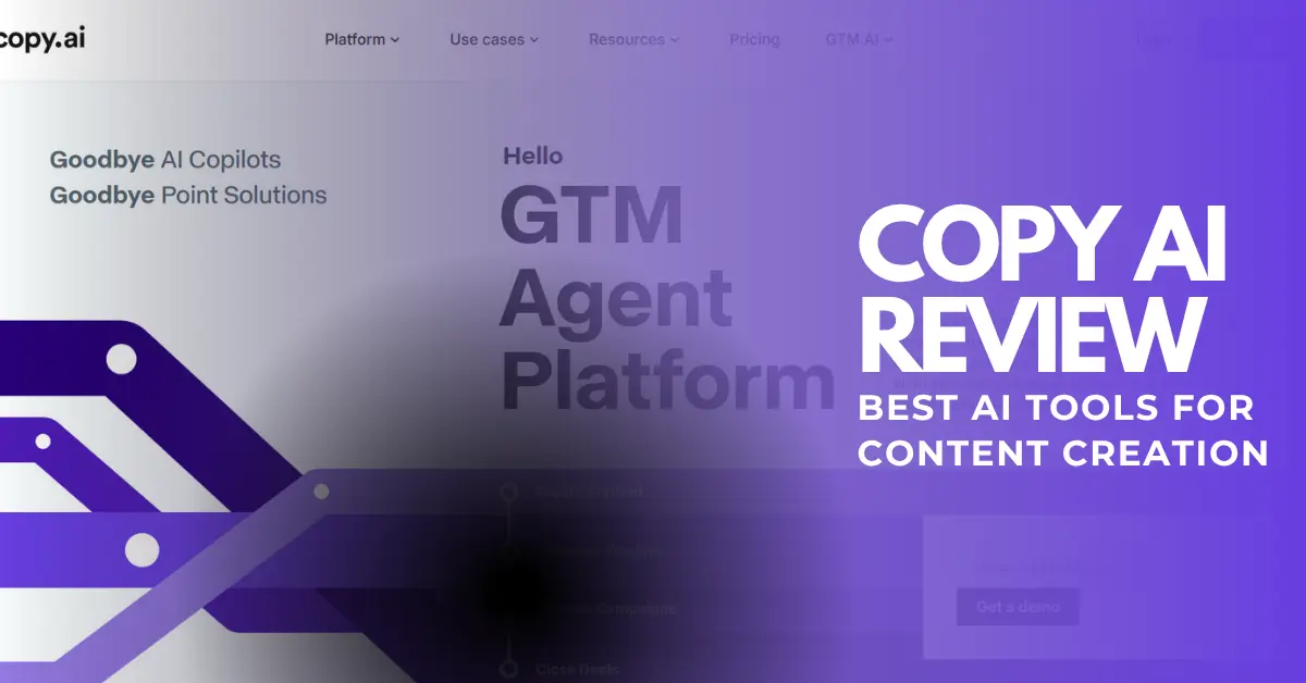 Copy AI Review 2025: Best AI Tools for Content Creation